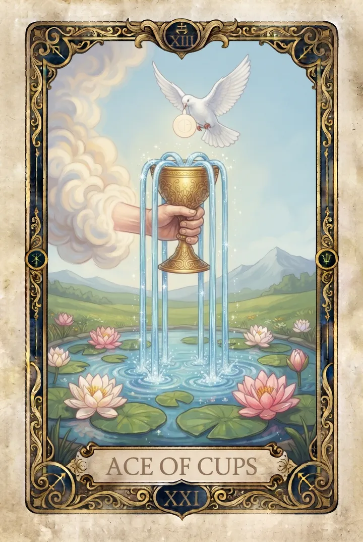 אס גביעים, Ace of Cups