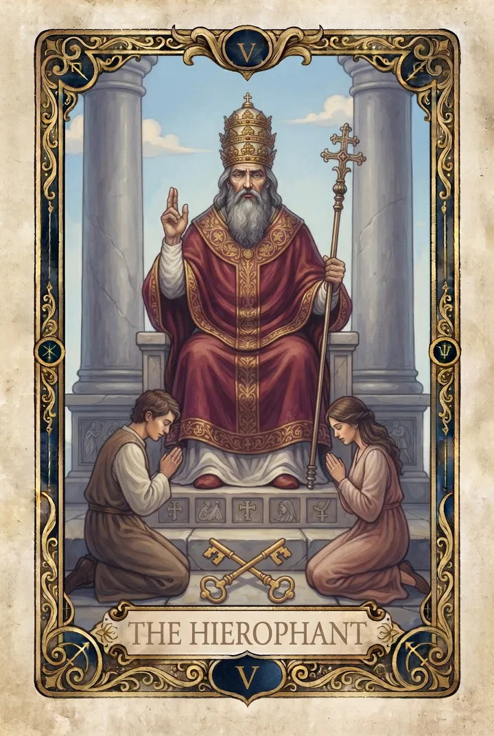 הכוהן, The Hierophant