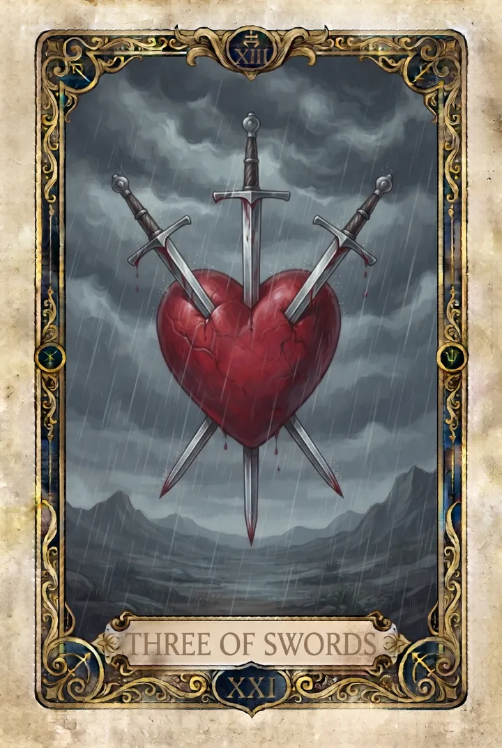 ארבע חרבות, Four of Swords
