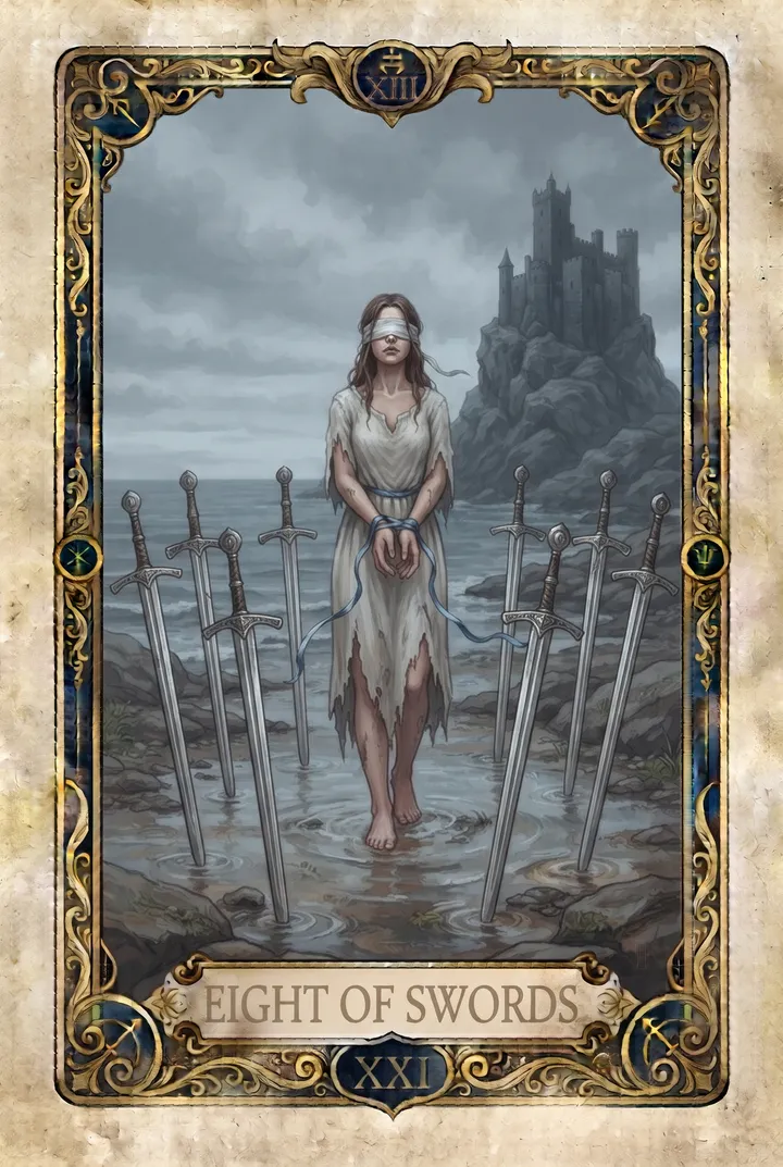תשע חרבות, Nine of Swords